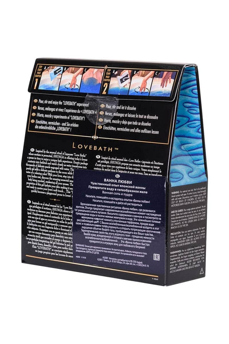 Гель-желе для ванны Shunga Lovebath Океанское искушение, 650 г