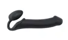 Гибкий страпон Strap-on-me Semi-Realistic XL, чёрный