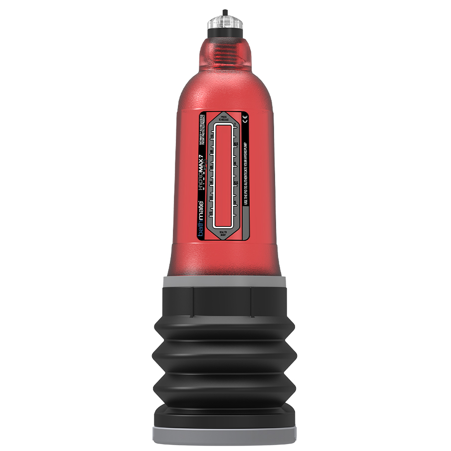 Гидропомпа Bathmate Hydromax7 Wide Boy, красная