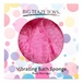 Губка для ванны с вибропулей Big Teaze Toys Bath Sponge Vibrating, розовый