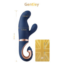 Вибратор-кролик Gvibe Gentley, синий