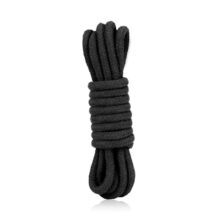 Веревка для фиксации Lux Fetish 3 м, черная