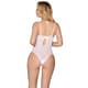 Боди Hot Woman, белое, L-XL