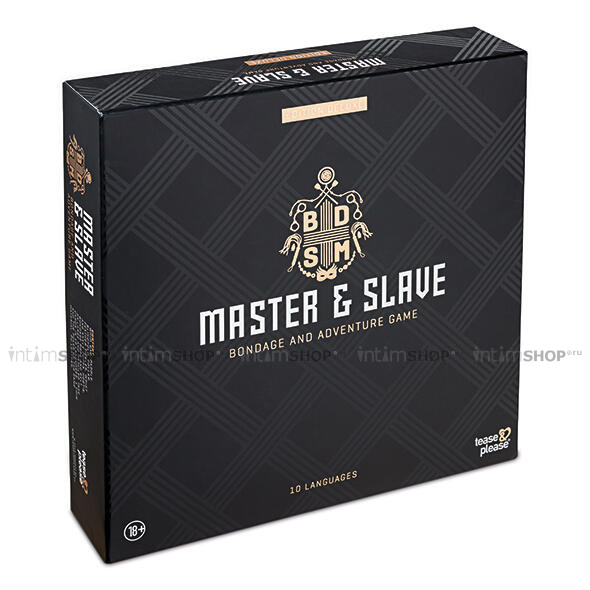 Набор БДСМ Tease&Please Master & Slave Edition Deluxe, черный - фото 2