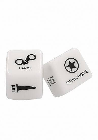 Игральные кубики Shots Dice Of Passion, белый
