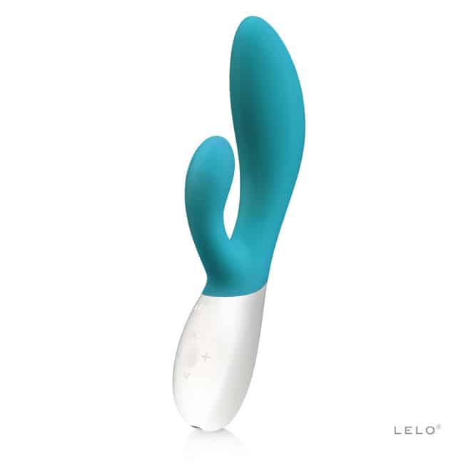 Вибратор-кролик Lelo Ina Wave Ocean Blue, голубой