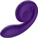 Вагинально-клиторальный вибратор SVibe Gizi, фиолетовый