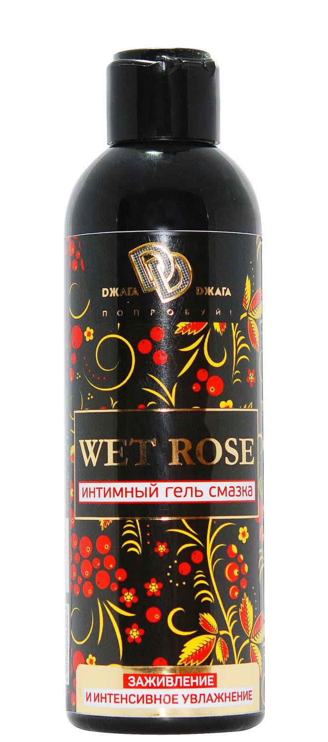 Интимный гель-смазка Джага-Джага Wet Rose, 200 мл