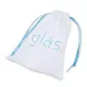 Анальная пробка Glas Amethyst Rain, бесцветная