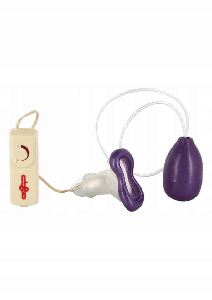 Клиторальная вакуумная помпа Clit Massager Vibrating Seven Creations