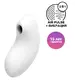Вакуумный стимулятор клитора с вибрацией Satisfyer Vulva Lover 2, белый