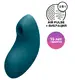 Вакуумный стимулятор клитора с вибрацией Satisfyer Vulva Lover 2, синий