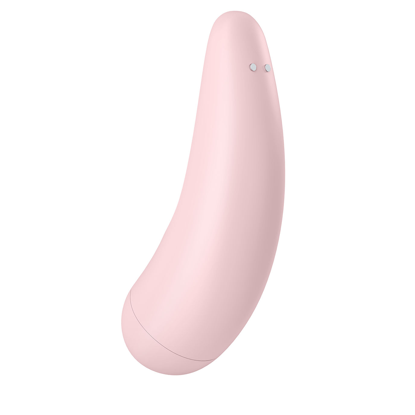 Вакуумный стимулятор клитора с вибрацией Satisfyer Curvy 2+, розовый