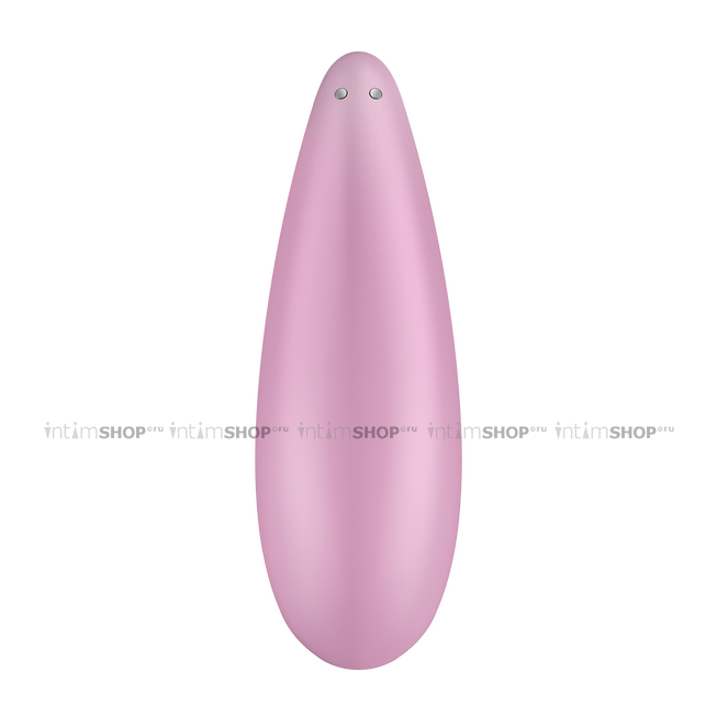 Клиторальный стимулятор с вибрацией Satisfyer Curvy 3+, розовый от IntimShop