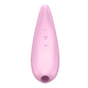 Вакуумный стимулятор клитора с вибрацией Satisfyer Curvy 3+, розовый