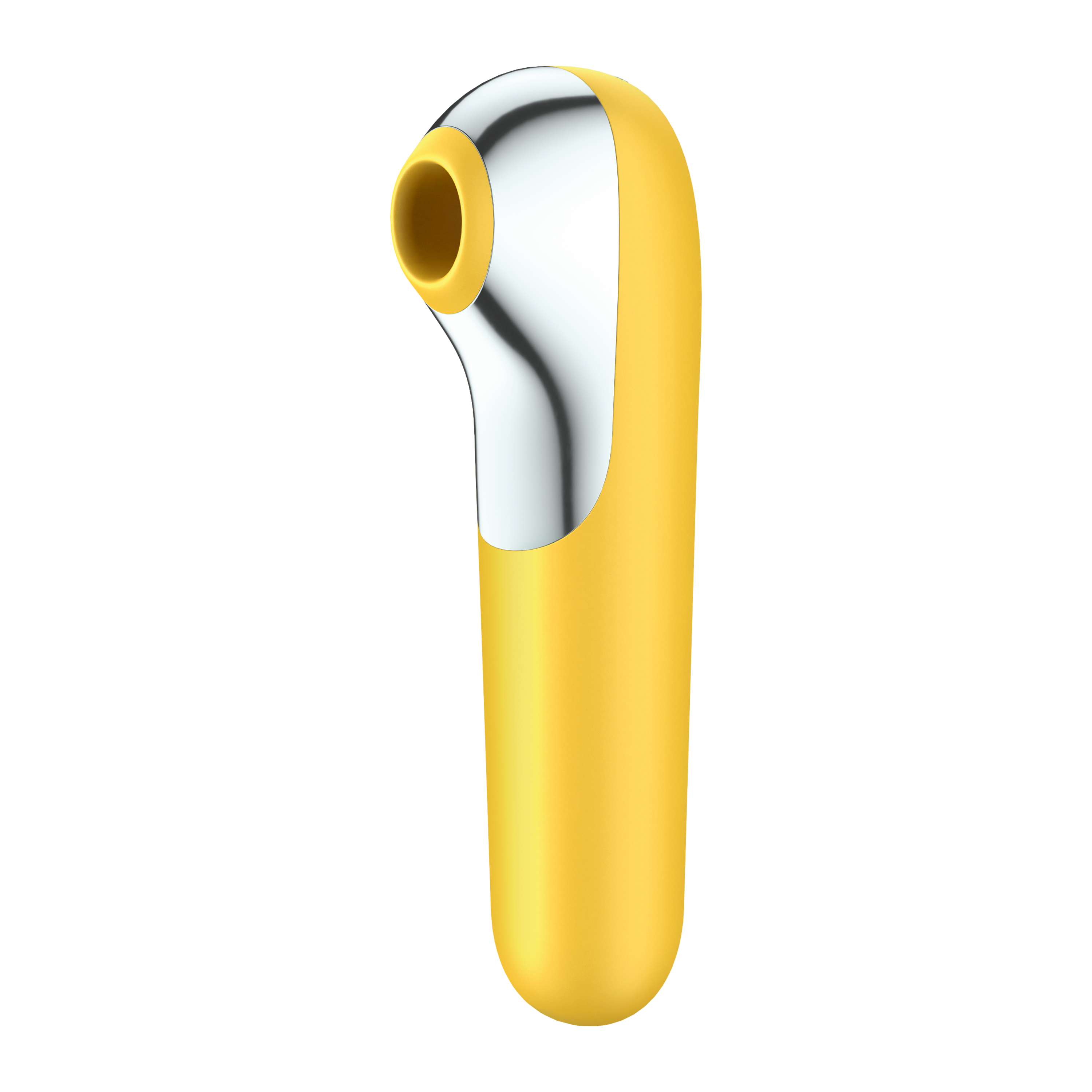 Вакуумно-волновой стимулятор и вибратор для точки G Satisfyer Dual Love, желтый