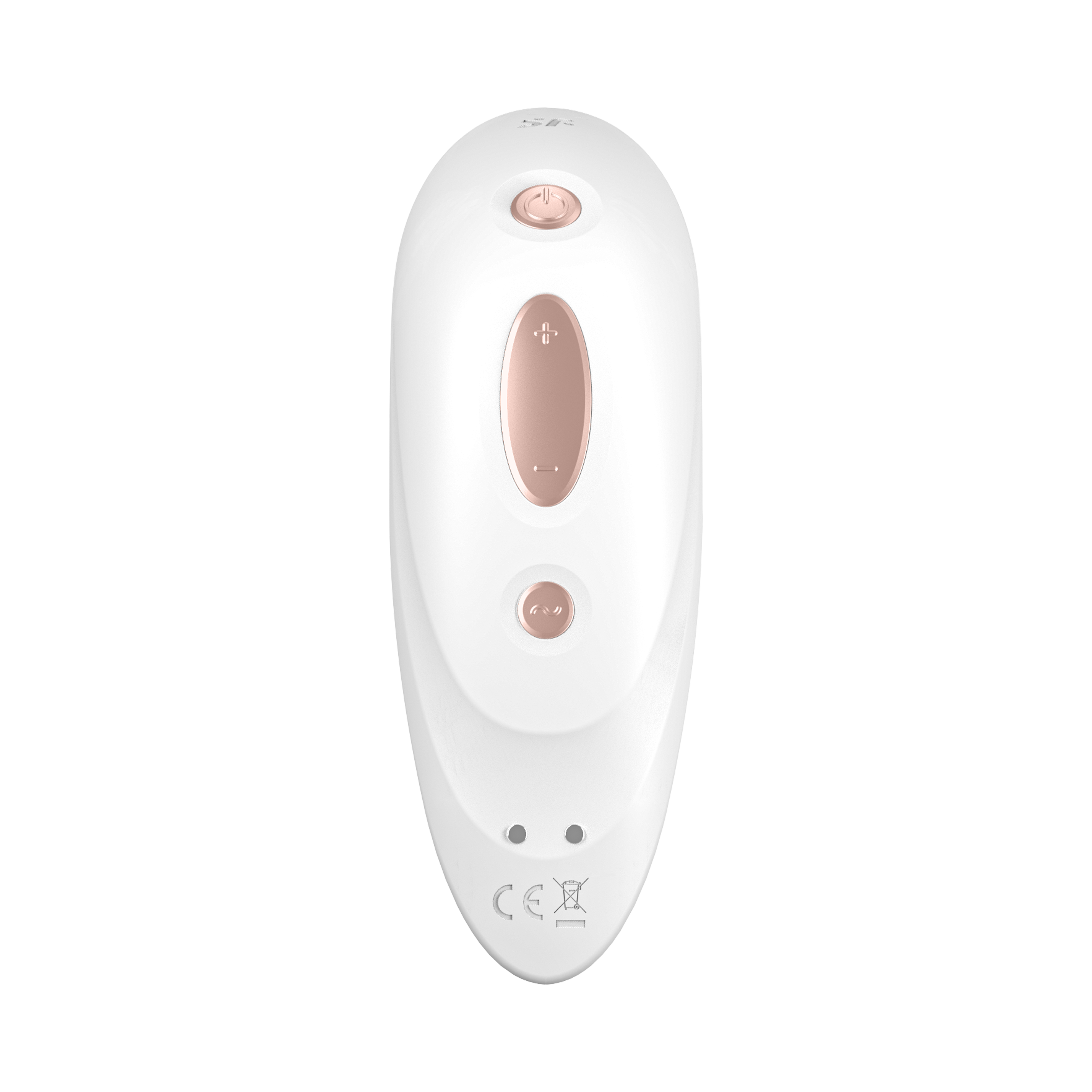 Вакуумный стимулятор клитора с вибрацией Satisfyer Pro Plus Vibration, белый