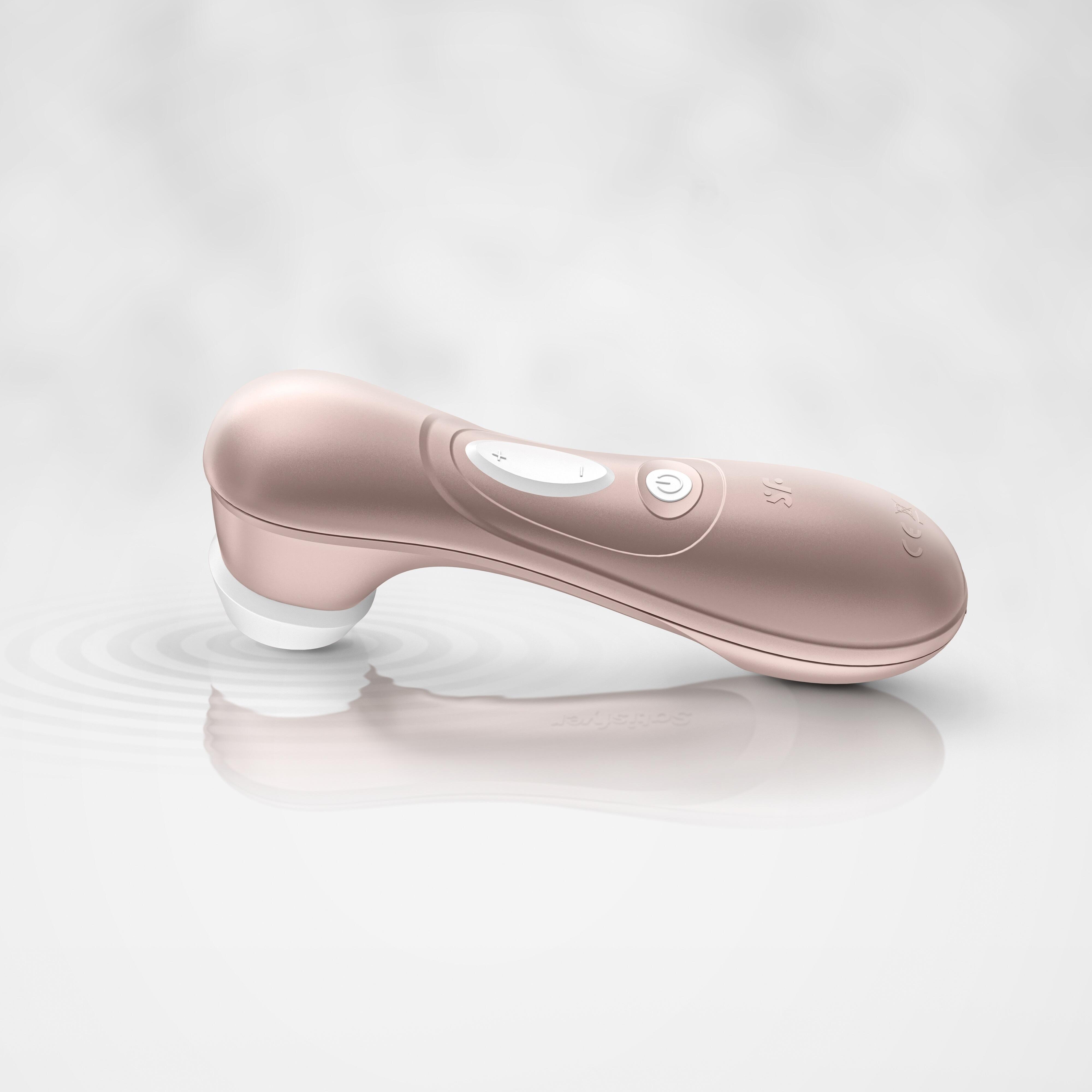 Вакуумный стимулятор клитора Satisfyer Pro 2 Generation 2, нежно-розовое золото