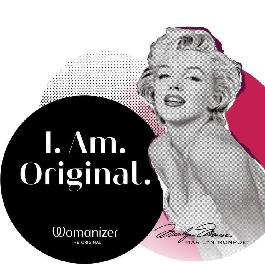 Вакуумный стимулятор Womanizer Marilyn Monroe™ Special Edition, мятный