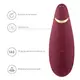 Вакуумный стимулятор клитора Womanizer Premium 2, бордовый