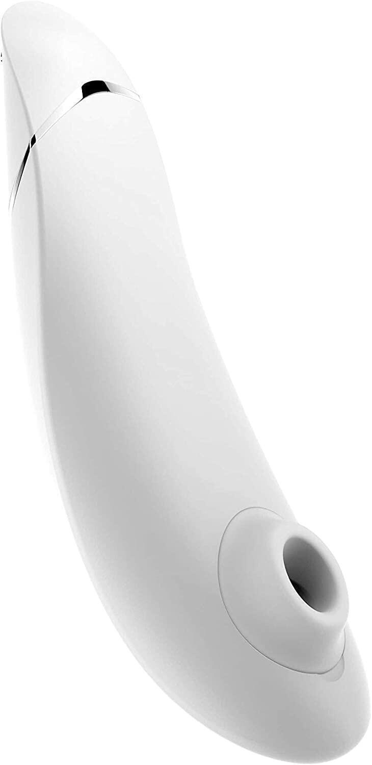 Вакуумный стимулятор клитора Womanizer Premium, белый