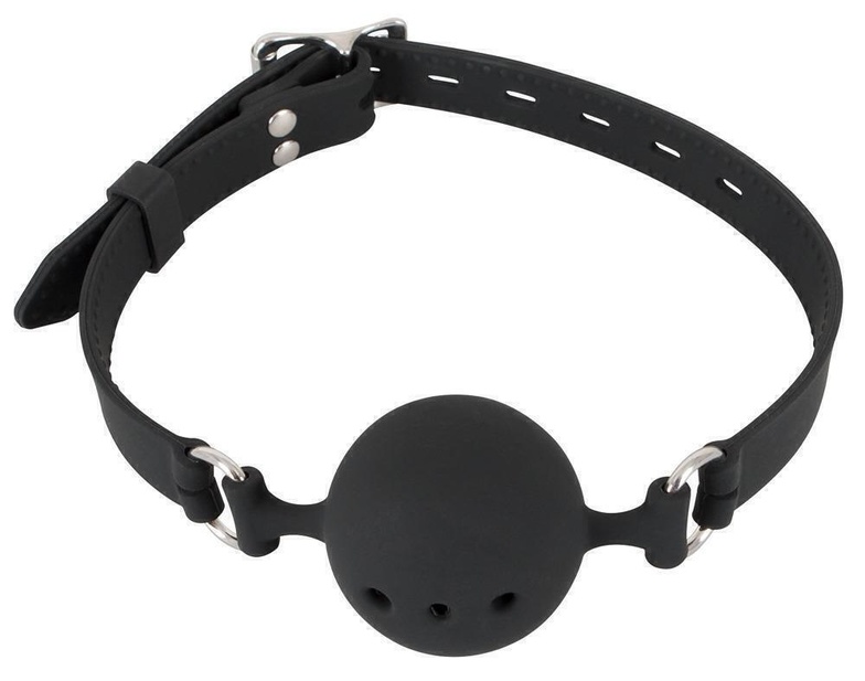 фото Кляп с отверстиями для дыхания Bad Kitty Silikon-Knebel 4,5 см