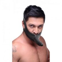 Кляп фаллос Master Series Face Fuсk Strap On Mouth Gag, черный XR Brands