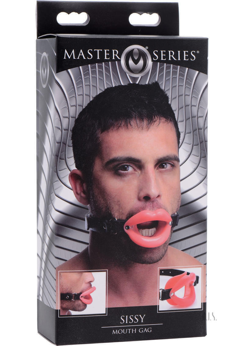Кляп-расширитель Master Series в форме губ