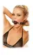 Кляп с отверстиями Pipedream Fetish Fantasy Series Breathable Ball Gag, черный