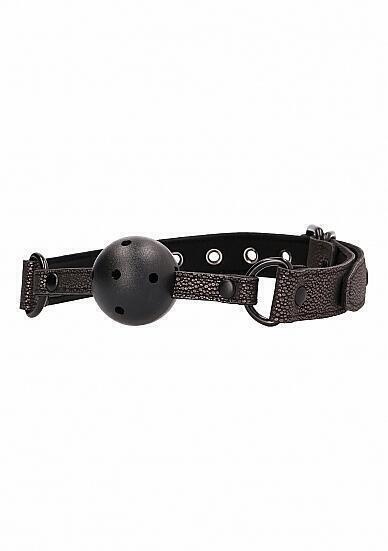 Кляп-шарик Shots Elegant Ball Gag, черный