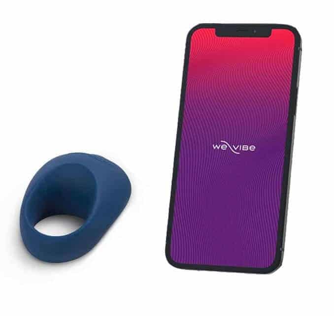 Виброкольцо We-Vibe Pivot, синее