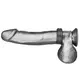 Кольцо на пенис на клепках Snap Cock Ring, 3,5-5,5 см
