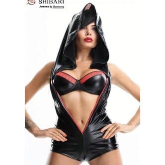 Комбинезон с бра Shibari Hoshi с веревками для связывания, M