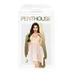 Комплект бэби-долл и трусики Penthouse Naughty Doll белый, M/L