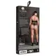 Комплект топ и трусики Shots Le Desir Shade Carpo XL/4XL, черный
