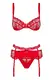 Комплект Obsessive Heartina, L\XL