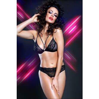 Комплект с контурными лентами и доступом Look At Me collection Pola, чёрный, L