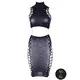 Комплект топ и юбка Shots Le Desir Shade Kala XS/XL, черный
