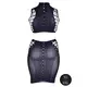 Комплект топ и юбка Shots Le Desir Shade Kala XL/4XL, черный