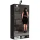 Комплект топ и юбка Shots Le Desir Shade Kala XL/4XL, черный