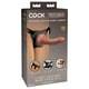 Комплект трусы для страпона и фаллоимитатор с присоской Pipedream King Cock Elite Comfy Silicone Body Dock OS, черный