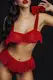 Костюм подарок Devil & Angel, красный, L