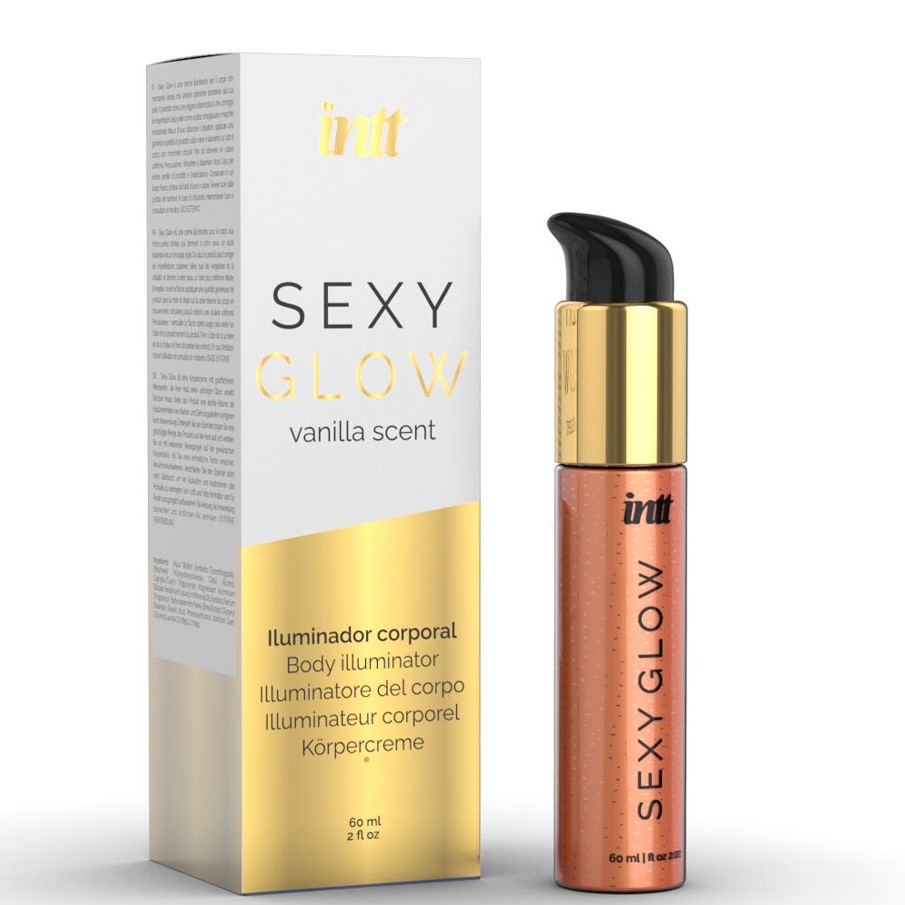 Крем-хайлайтер для тела с блестками Intt Sexy Glow, 60 мл