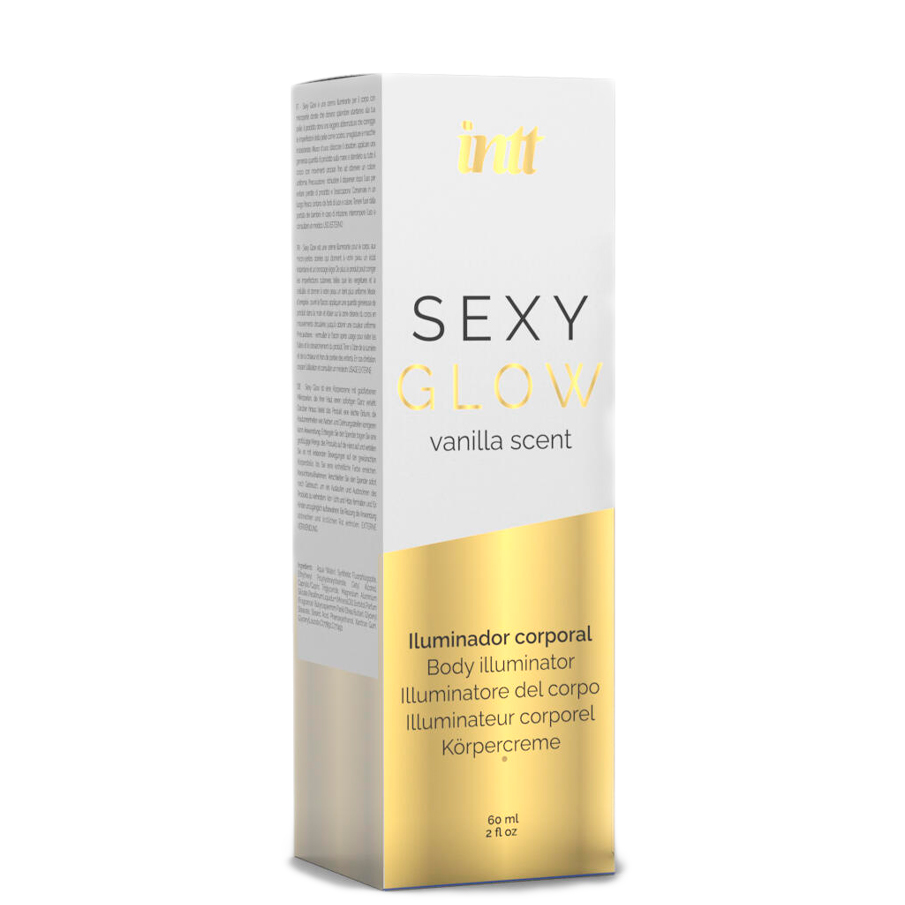 Крем-хайлайтер для тела с блестками Intt Sexy Glow, 60 мл