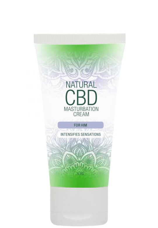Крем мужской для мастурбации PharmQuests Natural CBD, 50 мл