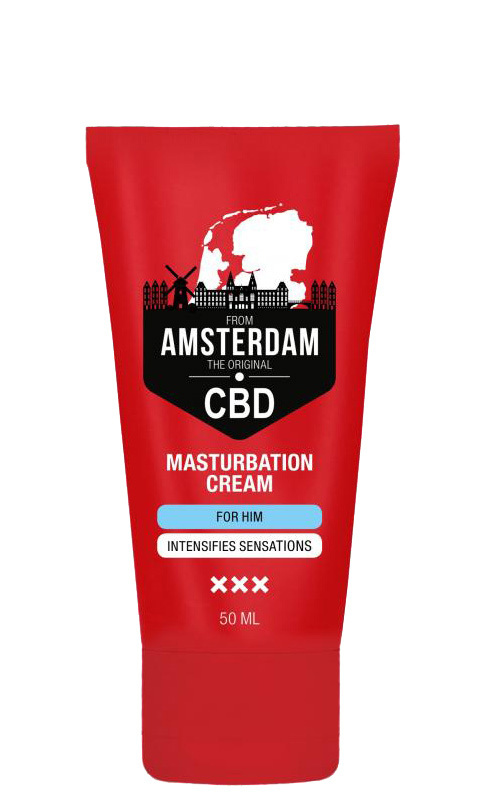 Крем мужской для мастурбации PharmQuests The Original CBD from Amsterdam, 50 мл