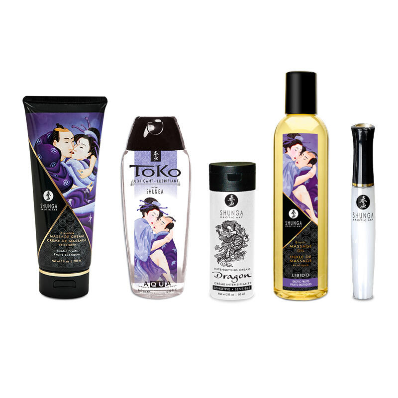 Набор Shunga Carnal pleasures, 5 предметов