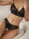 Трусики с жемчугом Le Frivole Easy to love 46-48, чёрные