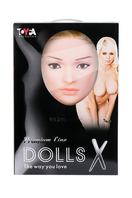 фото Кукла надувная с реалистичной головой ToyFa Dolls-X Premium Line