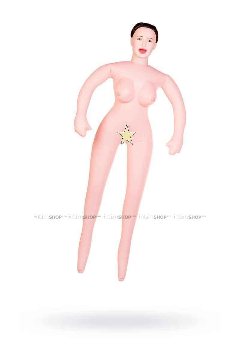 Надувная секс-кукла TOYFA Dolls-X Grace с реалистичной вставкой - телесный